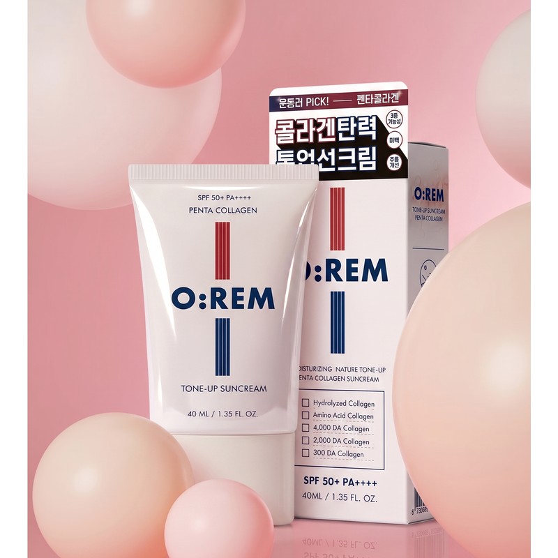 Ton-orum [Golden Cliff] Tone-orum Penta Collagen Tone-up Sun Cream Exercise