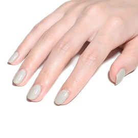 Gel Nail Color (155 Seven) | Single Color Gel Single Item, Gray, White, Made in Japan, Self Gel Nail