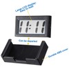 Shudyear 3PCS Small Digital Clock Mini Car Clock Mount Watch