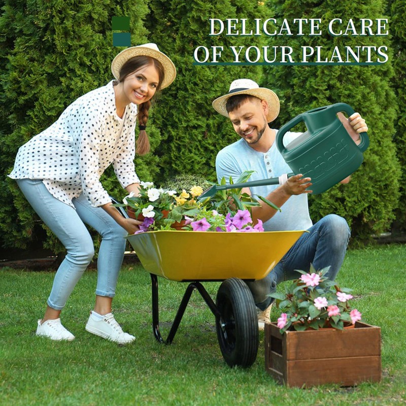2 Gallon Watering Can, Garden Watering Can Outdoor, Plant Water