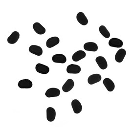 DOITOOL 20 Pairs Eyeglass Nose Cushions Non Slip Glasses Repair Nose Pad Replacement Kit for Comfortable Fit Height Increase Black Color for All Glasses Frames