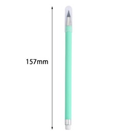 Pencils, Metal Pencils, Non-Sharpening, Metal Pencils, Erasable Pencils, Set of 6, Metal Nib, No Break with Cap