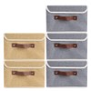 2Pack Storage Bins Boxes with Lids 10" x 8" x