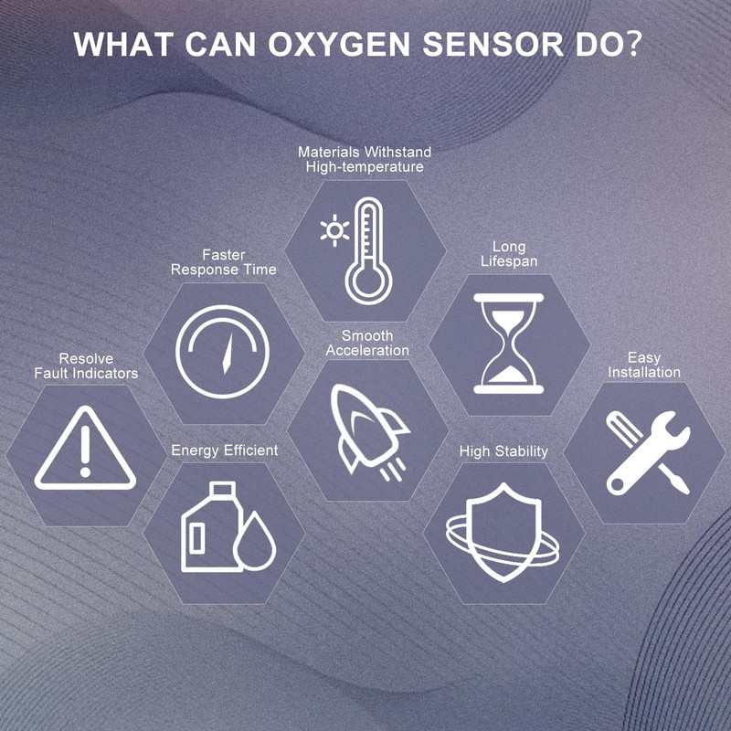 PAPAPARTS O2 Oxygen Sensor 234-9097 234-4445 Upstream & Downstream Compatible