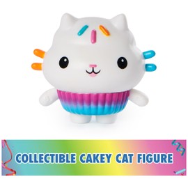 Gabby's Dollhouse Gabby's Dollhouse, Cakey’s Fruit Smoothie Balcony Playset, 8-Pcs with Toy Figures, Dollhouse Accessories & Sensory Play, Kids Toys for Girls & Boys 3+