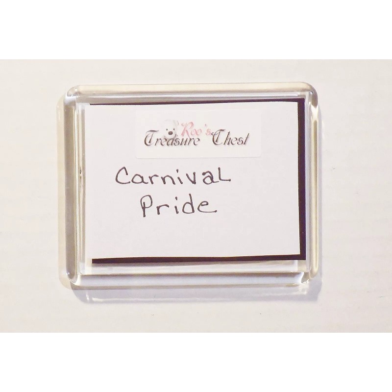 REFRIGERATOR MAGNET CARNIVAL PRIDE CRUISE SHIP - 3.5”x 3”