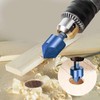 KEWAYO 6-Piece Countersink Set, Hexagonal Countersink Drill Bit 90° Angle