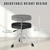 TENTOTEN Drum Throne Hydraulic Drum Stool, Removable Ergonomic Drum Seat