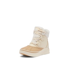 SOREL Women's Out N About lV Chillz Waterproof Boot - Honey White, Canoe - 8.5