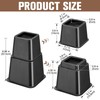 MCXYEM Bed Riser/Furniture Lift Bed/Bed risers/Furniture Lifter/Table risers/Frame Risers Create
