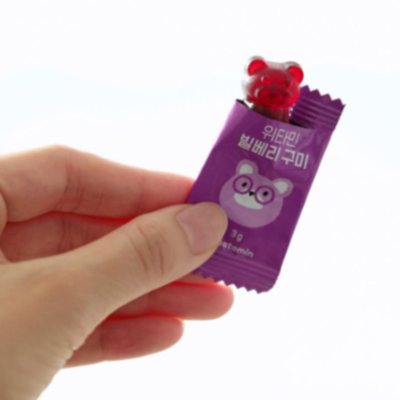 Withamin Wetamin Children's Vitamin C Bilberry Nutritional Gummies 60 gummies