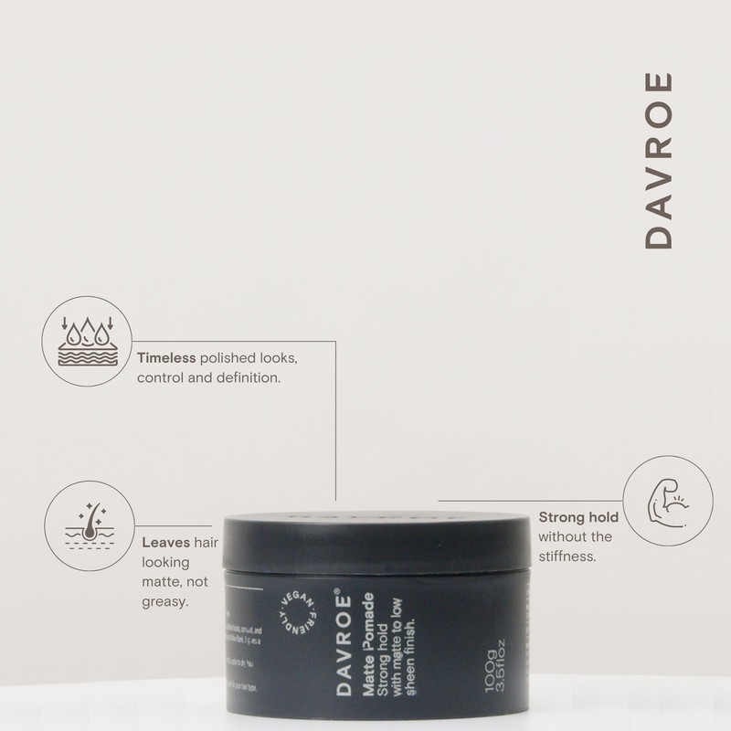 Davroe Matte Pomade 100g - Old Packaging