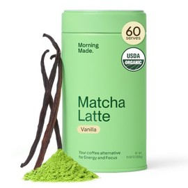Matcha Made Premium Organic Stone Ground Powder - Latt Grade - Polvo de t verde Matcha japons puro - Alternativa de caf 1.76 oz                       