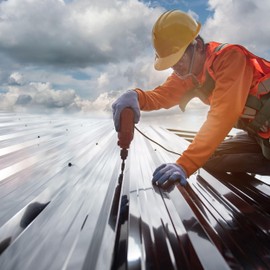 STEEL SCREWS and SPACERS, 25 FIXING KITS FOR CORrugated Sheet Metal, READY TO INSTALL, SCREW 6.5x100mm+VALVE RAL7016 SELF-REPLAYING HEAD AND MAXIMUM WATERPROOFING FOR ROOFS 🇫🇷