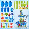 JUKUDAHU Water Table for Kids Ages 4-8 with Water Pump