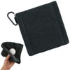 Golf Ball Cleaning Towel Microfiber Towel with Carabiner for Golf