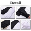 White Fang NT016 Cloth Gloves, Protective Hands, Housework, Games, Gardening,