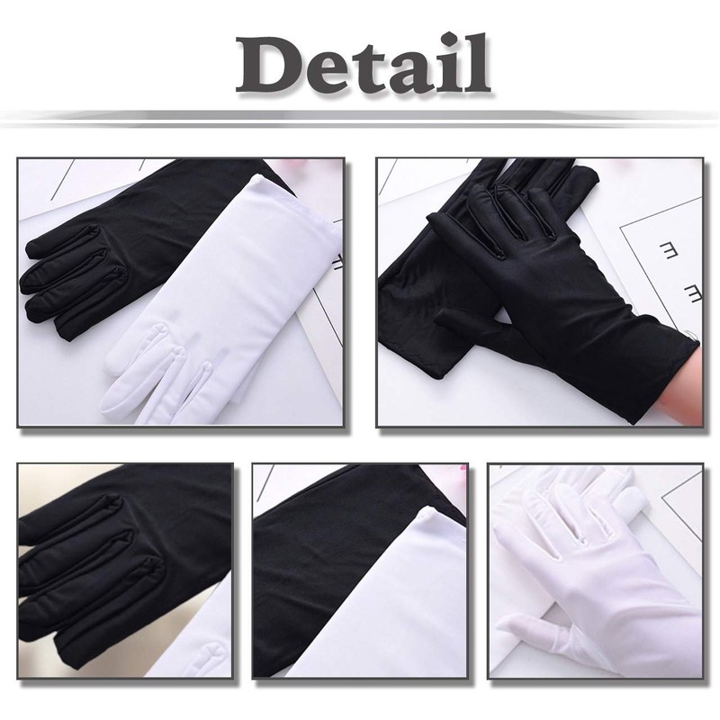 White Fang NT016 Cloth Gloves, Protective Hands, Housework, Games, Gardening,