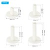 PATIKIL 1.5" 2.3" 2.6" 3.4" Rubber Golf Tees Outdoor Indoor