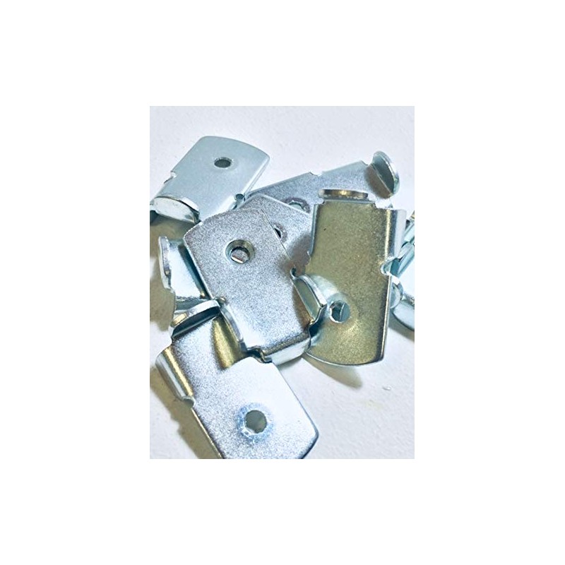HARDWARE FOR YOU LTD PACK OF 10 SHELF SUPPORT BRIGHT