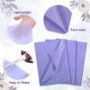 Naler 60 Sheets Purple Lilac Tissue Paper for Gift 35x50cm