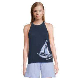 Lilly Pulitzer Women's Emra Sweater Tank, Low Tide Navy Apres Sail Jacquard