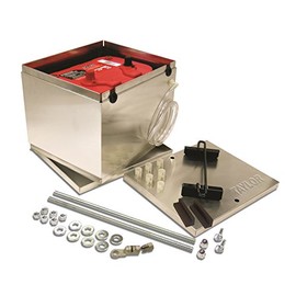 TAYLOR CABLE 48200 Battery Box: Battery Box; with hold down; aluminum