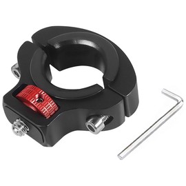 Alriedy Bike Mount for GoPro, 360° Rotatable Handlebar Mount, 1/4 Mount, Action Cameras, Tube Diameter Range 22.5-32mm, Aluminum Alloy for Bicycle & Motorcycle