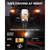 LASFIT T3 7443 Switchback LED Bulb 7444 LED Front Turn