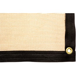 Be Cool Solutions 70% Brown Outdoor Sun Shade Canopy: UV Protection Shade Cloth| Lightweight, Easy Setup Mesh Canopy Cover with Grommets| Sturdy, Durable Shade Fabric for Garden, Patio & Porch 12'x20'