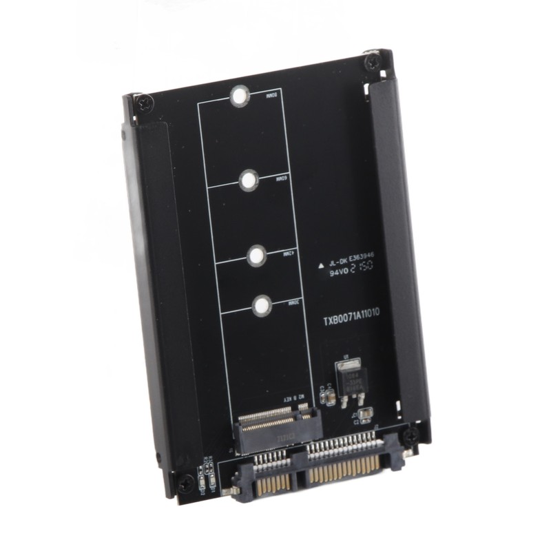 Conversion Card M.2 to SATA3.0 Expansion Bkey Adapter SSD Solid