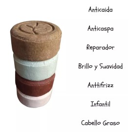 Nikol 10pzas. Shampoo Sólido Mayoreo A Escoger Vegano Artesanal