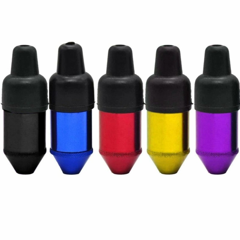 Unbranded Smooth Metal Pepper Shaker w/ Rubber Pacifier Bullet -