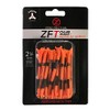 Zero Friction Tour 3-Prong Golf Tees (2-3/4 Inch, Orange, Pack