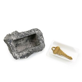 WYZworks Hide-a-Key Realistic Looking Rock Key Safe Holder