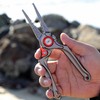 SAMSFX Fishing Pliers, Muti-Function Fly Fishing Tools, 8" Saltwater Resistant