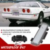 GTINTHEBOX 2PCS Clear Lens Tailgate Reverse Backup Lights Lamps for