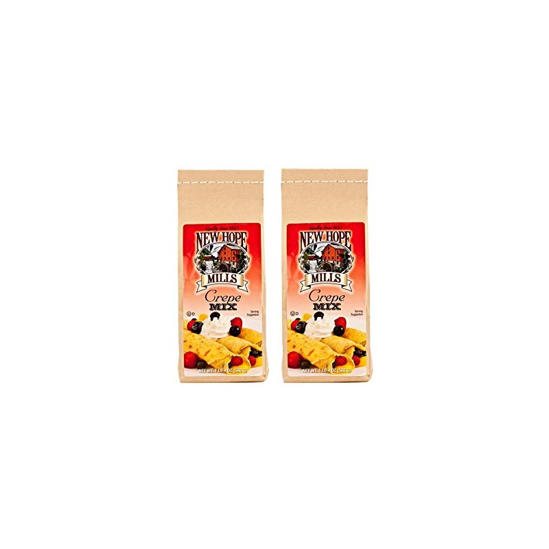 New Hope Mills Easy To Make Crepe Mix- Two 20