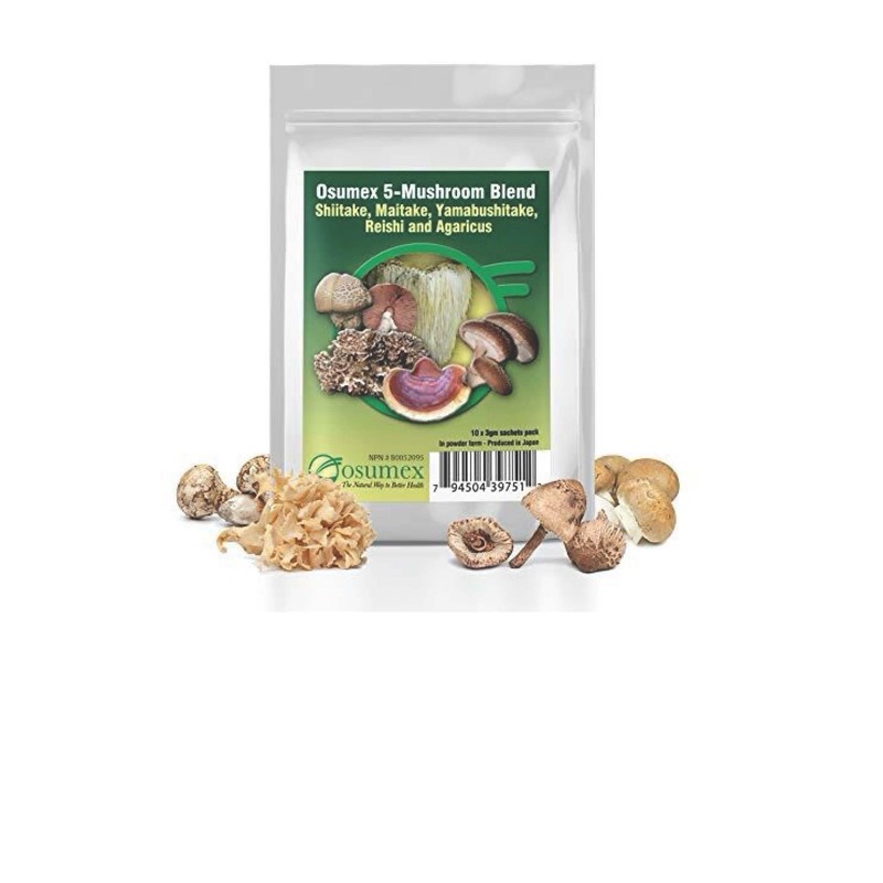 Osumex 5-Mushroom Blend - 30 Sachets Pack - Reduced