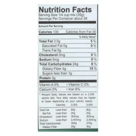 UD_Cup 4 Cup Wholesome Flour Blend Case of 6-2 Lb Dried Instant Oats Wheat Rice Raw Bag Packaging