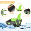 Doglay Dog Life Jacket, Ripstop Cute Shark Dog Life Jacket