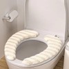 Fogun 2pcs Reusable Toilet Seats Cover Providing Warmth and Comfort
