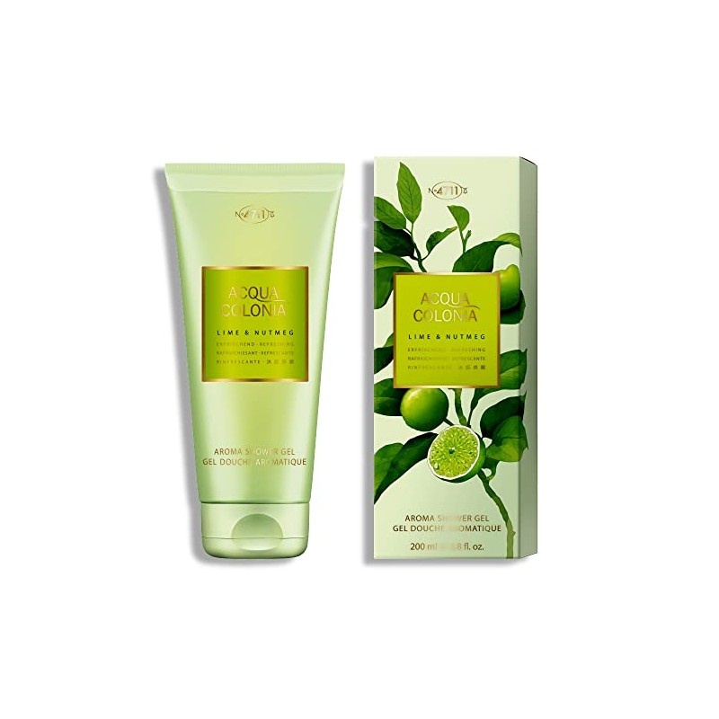 4711 Acqua Colonia Lime & Nutmeg Unisex Shower Gel 200ml