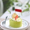 100 pcs Poland Flag Polish Small Toothpick Mini Cupcake Flags