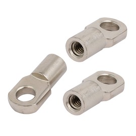 Sourcing Map Set of 3 Silver M6 Internal Thread 45 # Steel Valve Fitting End Plug