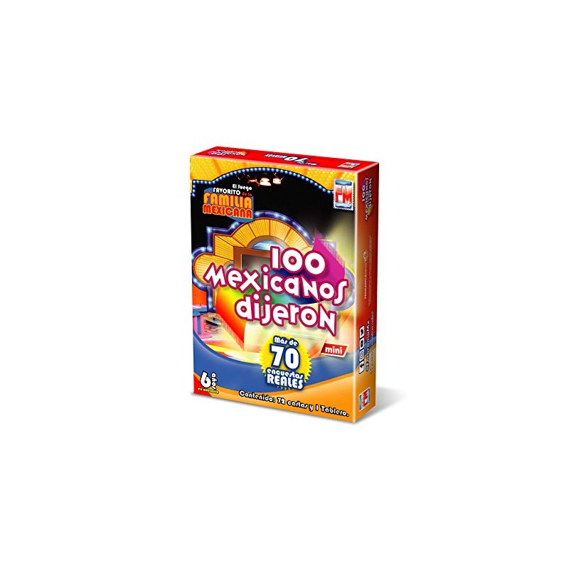 Fotorama 100 Mexicanos Viaje| Juego de Mesa