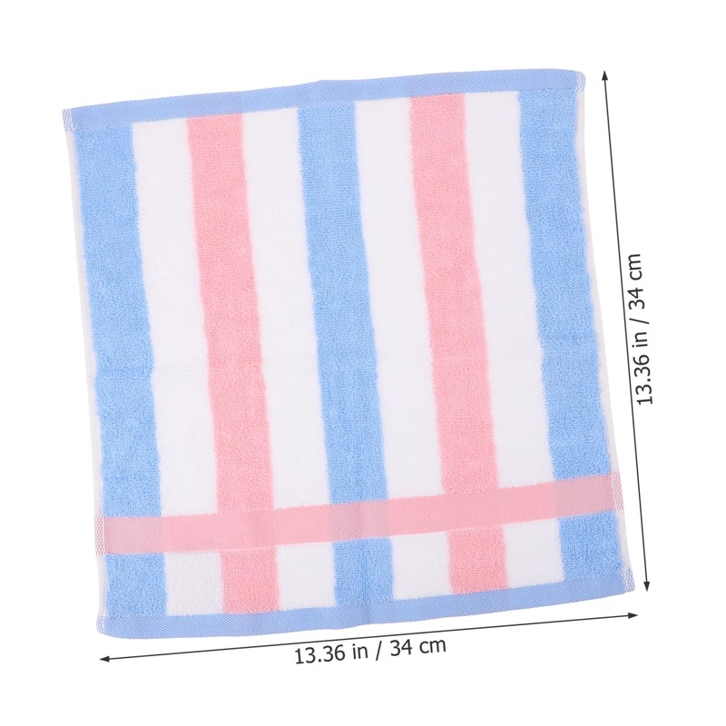 SUPVOX 3Pcs Cotton Face Towels for Soft and Absorbent Bath