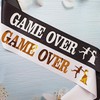 Game Over Bachelor Party Groom Sash, Funny Wedding Engagement Gift