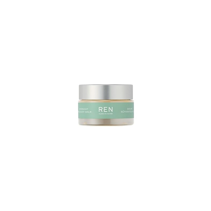 REN Clean Skincare Evercalm Overnight Recovery Balm, Travel Size 15ml