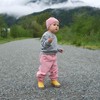 Jan & Jul Waterproof Rain Pants for Toddler Girls (Dusty